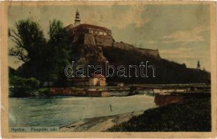 1914 Nyitra, Nitra; Püspöki vár. Huszár István kiadása / bishops castle (r)