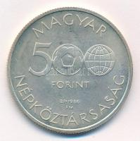 1986. 500Ft Ag "Labdarúgó Világbajnokság - Mexikó 1986 - Stadion" T:BU Adamo EM94