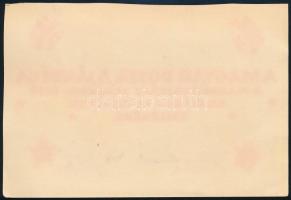 1919 Emléklap a Magyar Posta ajándéka a magyarországi tanácsok első országos gyűlésének emlékére (hi...