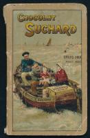 1911 Suchard reklám nyomtatvány mini naptár 5,7cm