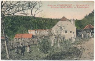 1918 Kabold, Kobersdorf; Schindelmühle / Zsindely (Zsindly) malom / mill (Rb)