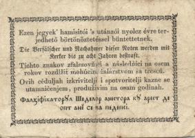 1849. 30kr "Kossuth-bankó" T:III