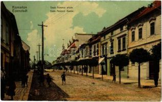 1909 Kismarton, Eisenstadt; Deák Ferenc utca. Kern Victor kiadása / street / Strasse (Rb)