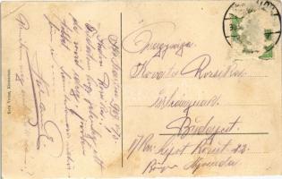 1909 Kismarton, Eisenstadt; Deák Ferenc utca. Kern Victor kiadása / street / Strasse (Rb)