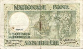 Belgium 1935.05.15. 50Fr/10B T:III