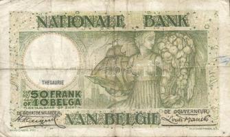 Belgium 1935.05.03. 50Fr/10B T:III