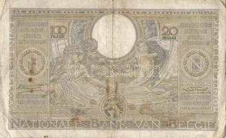 Belgium 1934.04.06. 100Fr/20B T:III