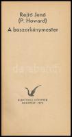 Rejtő Jenő (P. Howard) 2 könyve: A Néma Revolverek Városa; A boszorkánymester. Bp., 1969-1970, Albat...
