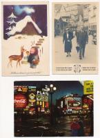 37 db MODERN külföldi város és motívum képeslap / 37 modern European town-view and motive postcards