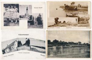 19 db RÉGI magyar város képeslap vegyes minőségben / 19 pre-1945 Hungarian town-view postcards in mi...