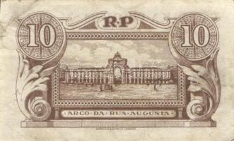 Portugália/Casa de Moeda 1917&1925. 10c T:II/III