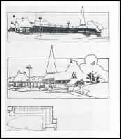 Pál Balázs: Kós Károly. Architektúra. Bp.,1983, Akadémiai Kiadó. Második kiadás. Fekete-fehér képekk...