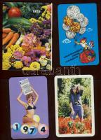 1957-1993 64db különböző kártyanaptár