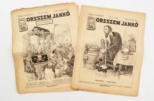 1886 A Borsszem Jankó két száma XIX. évf 975, 976 számok