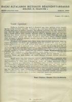 1934-1937 5db régi biztosítási irat, mint Fonciére vagy a Hazai Általános Biztosító Rt.