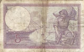 Franciaország 1918.12.30. 5Fr T:III