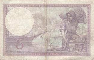 Franciaország 1921.6.7. 5Fr T:III