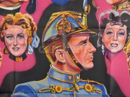 Herczeg Ferenc regénye, filmplakát, rendezte: Hamza D. Ákos, szakadásokkal, 124×92 cm