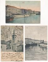 Fiume, Rijeka; - 36 db régi képeslap vegyes minőségben / 36 pre-1945 postcards in mixed quality