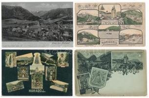 Mariazell - 44 db régi képeslap vegyes minőségben / 44 pre-1945 postcards in mixed quality