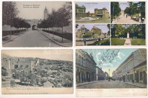 25 db RÉGI szerb város képeslap vegyes minőségben / 25 pre-1945 Serbian town-view postcards in mixed quality