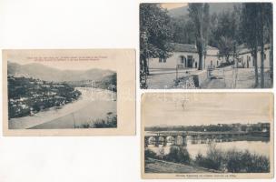 25 db RÉGI szerb város képeslap vegyes minőségben / 25 pre-1945 Serbian town-view postcards in mixed...