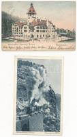 Semmering - 18 db régi képeslap vegyes minőségben / 18 pre-1945 postcards in mixed quality