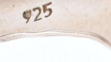 Ezüst (Ag) design karreif, állítható méretű, jelzett, nettó: 26,2g