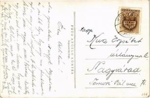 1941 Illyefalva, Ilieni; Séra kúria, kastély, katonák / castle, villa, soldiers. Foto Angelo Köntés ...