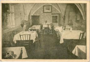 Kassa, Kosice; Lőcsei ház étt.erem, belső. Tulajdonos Motsidlovszky Antal, Fő utca 69. / Jedalna Levocského domu / restaurant interior (EK)