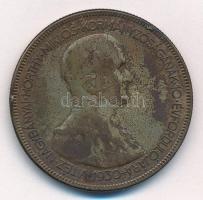 1930. 5P Ag Horthy jobbra T:3 patina Adamo P8