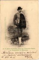 1902 K.k. Hoheit Erzherzog Josef aus Österreich-Ungarn als Kneippianer in Wörishofen (EK)