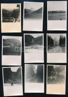 1943 Székelyföldi nyaralás fotói, 26 db fotó, Borszék, gernyeszegi Teleki-kastély, Gyilkos-tó - Cohá...
