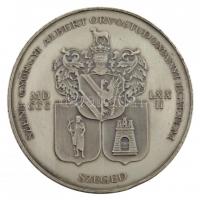 DN Szent-Györgyi Albert Orvostudományi Egyetem - Szeged egyoldalas, ezüstözött fém emlékérem (60mm) T:2 ph