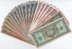 1945-1946. 20db-os Pengő bankjegytétel T:III