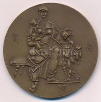 Kiss Nagy András (1930-1997) DN "Semmelweis Ignác 1818-1865" kétoldalas bronz emlékérem (6...