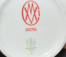 Kis hollóházi porcelán bonbonier csepelművek jelzéssel