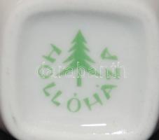 Kis hollóházi porcelán feles-pohárka csepelművek jelzéssel