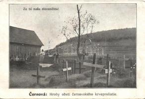 Csernova Graves of victims of the Gendarme massacre