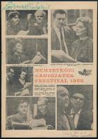 Delly Rózsi és Simándy József operaénekesek, Házy Erzsébet, Németh Marika, Ladomerszky Margit színés...