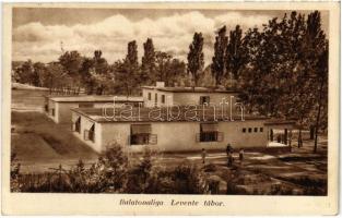 1938 Balatonaliga, Levente tábor