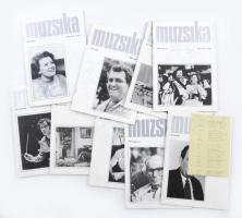 Muzsika 1979. (XXII. évf.) 9 száma, összesen 43 db aláírással: Gregor József, Gulyás Dénes, Kincses Veronika, Fellegi Ádám, Jelena Obrazcova, Melis György, Kósa György, Lehel György, stb. (teljes lista a tételben)