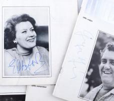 Muzsika 1979. (XXII. évf.) 9 száma, összesen 43 db aláírással: Gregor József, Gulyás Dénes, Kincses ...