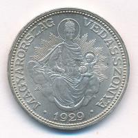 1929. 2P Ag "Madonna" T:1- Adamo P7