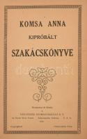 Komsa Anna kipróbált szakácskönyve. Indianapolis, 1932., Testvériség Nyomdatársulat Rt., 238 p. Kiad...