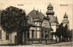 1913 Szentes, Református kör. W.L. Bp. 10. Eisler Lajos kiadása