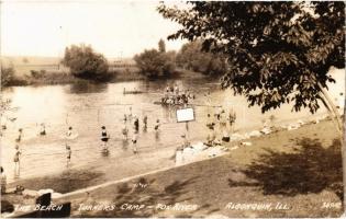 1939 Algonquin (Illinois), Turners Camp-Fox River, The Beach (EK)