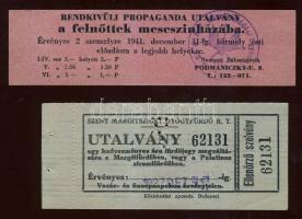 1937-1941 2db propaganda utalvány