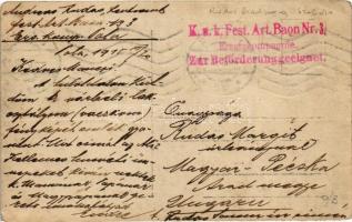 1915 Pola, Pula; Andreas Rudas hadnagy lakosztálya, belső / room of an Austro-Hungarian lieutenant, ...