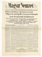 1989 Magyar Nemzet LII. évf. 303. sz., 1989. dec. 27.  &quot;Világszerte mérlegelik a Ceausescu házaspár gyors kivégzésének körülményeit.&quot; Szerk.: Soltész István. Bp., Athenaeum,8 p.